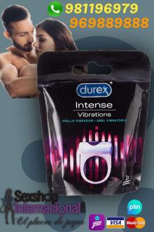 ANILLO CON VIBRACION DUREX-RETARDA Y ESTIMULA-SEXSHOP MIRAFLORES 